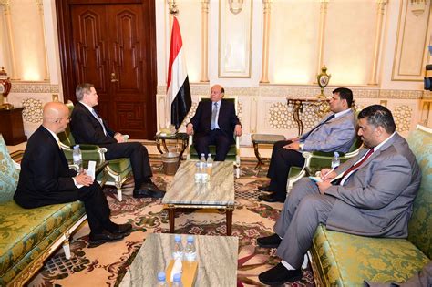 President Hadi Receives Us Ambassador To Yemen