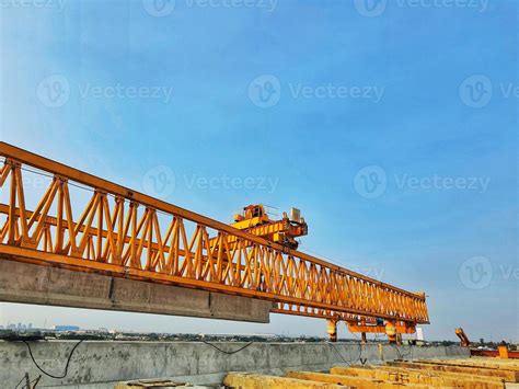 This Is The Steel Structure Of A Launcher Gantry That Will Be Used For