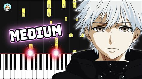 Tokyo Ghoul Op Unravel Medium Piano Tutorial And Sheet Music Youtube