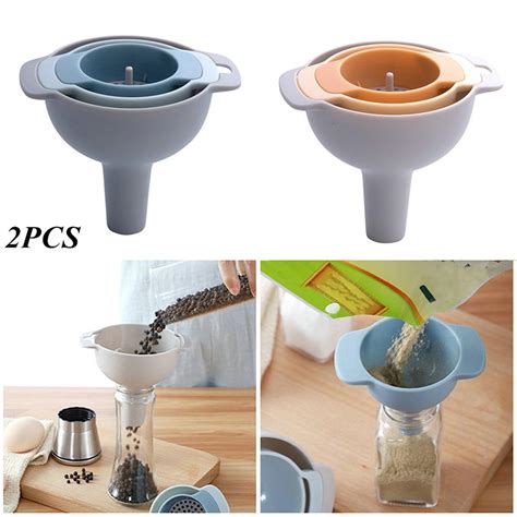 Buy Four In One Multifunctional Plastic Filter Funnel Large Medium And