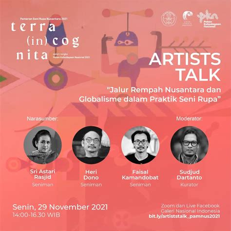 Artists Talk Pameran Seni Rupa Nusantara 2021 Heri Dono