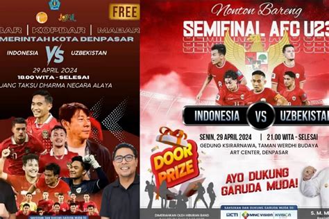 Gratis Klik Ini Link Live Streaming Semifinal Timnas U Vs