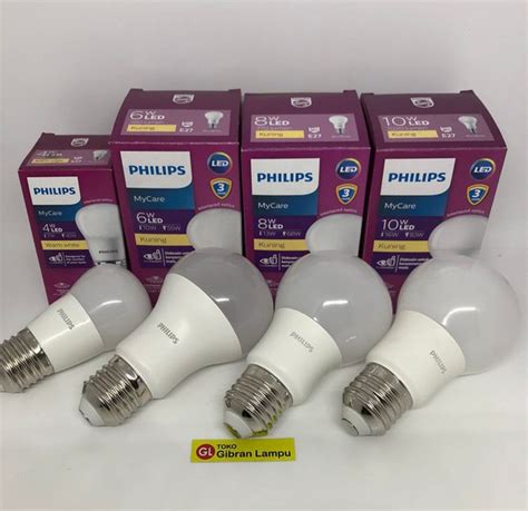 Jual Lampu Led Philips Kuning W W W W Bohlam Warm White All