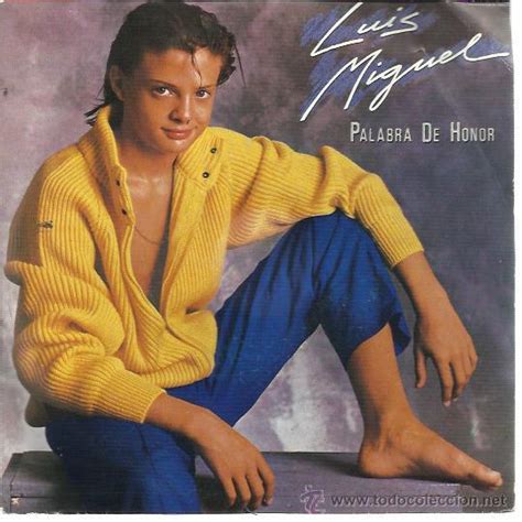 Luis Miguel Sg Emi 1984 Palabra De Honor Rey D Comprar Discos