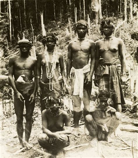 Aboriginal People Of Northern Malaysia A Group Of Semi Naked