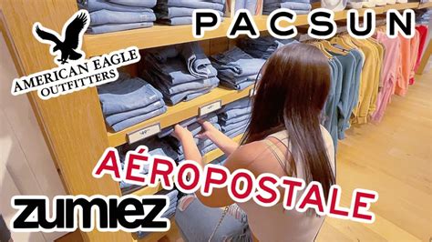 Teen Shopping Spree At The Mall For Back To School American Eagle