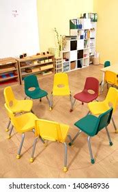 Montessori Kindergarten Preschool Classroom Stock Photo 140848927 ...