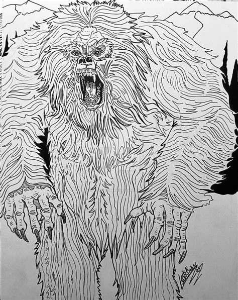 Yeti by LukeHardiman on DeviantArt