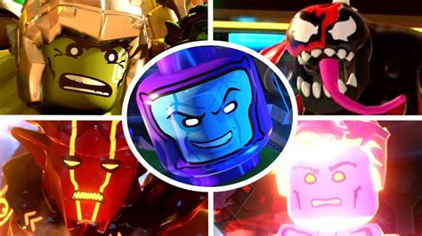 Lego Marvel Super Heroes 2 All Bosses And Ending Youtube