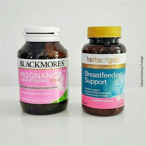 Jual Paket Blackmores Pregnancy And Breastfeeding Gold Dan Herbs Of