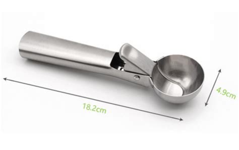 Kitcheniva Stainless Steel Ice Cream Scoops Count Qfc