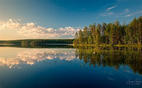 Lake in Finland, calm, reflection, Finland, lake, HD wallpaper | Peakpx