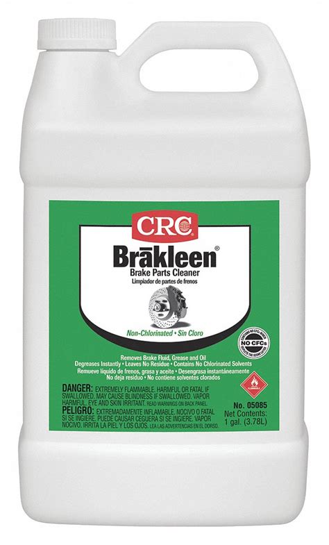 Crc Solvent Liquid Brake Parts Cleaner 33kl4105085 Grainger