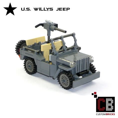 Lego Willys Jeep Moc Ubicaciondepersonascdmxgobmx