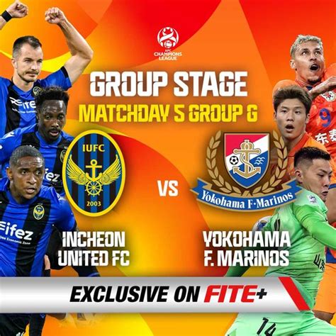 AFC Champions League 2023 24 Incheon United FC Vs Yokohama F Marinos