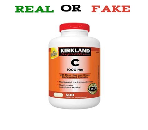 How To Spot Fake Kirkland Vitamin C Public Health