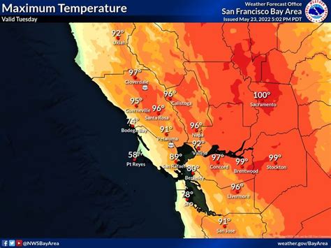 Nws Bay Area 🌉 On Twitter In 2022 San Francisco Bay Area National