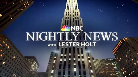 NBC Nightly News With Lester Holt Archives - TV News Check