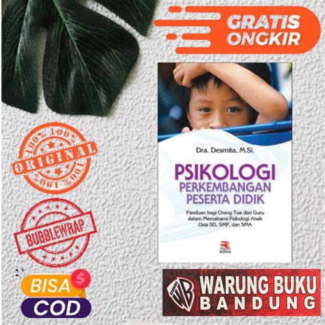 Jual Buku Psikologi Perkembangan Peserta Didik DESMITA EL IDHAMI