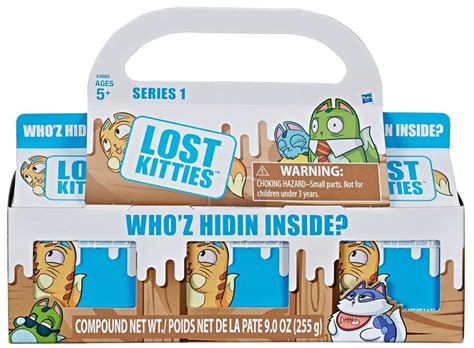 Lost Kitties Series 1 Lost Kitties Mystery 3 Pack Hasbro Toywiz