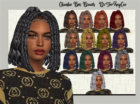 The Sims Resource Chunkie Box Braids