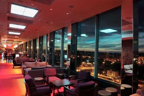 Cloud 9 sky bar & lounge on the rooftop of the Hilton Prague is the ...