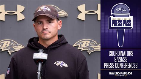 Coordinators: Ravens Practice 9/28 Press Conferences