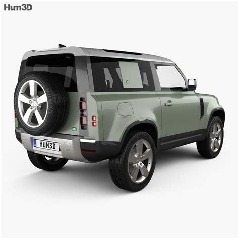 Land Rover Defender 90 2022 3d Model Vehicles On Hum3d