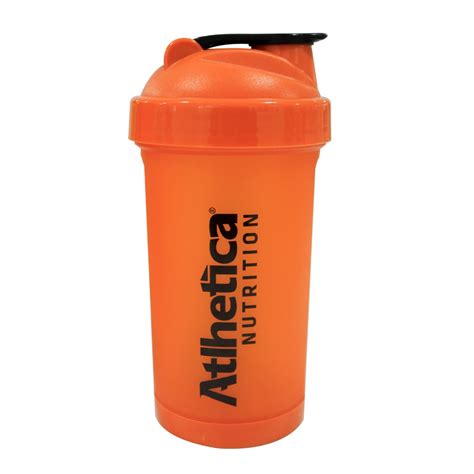 Coqueteleira Blender Ml Laranja Atlhetica Em Promo O Na