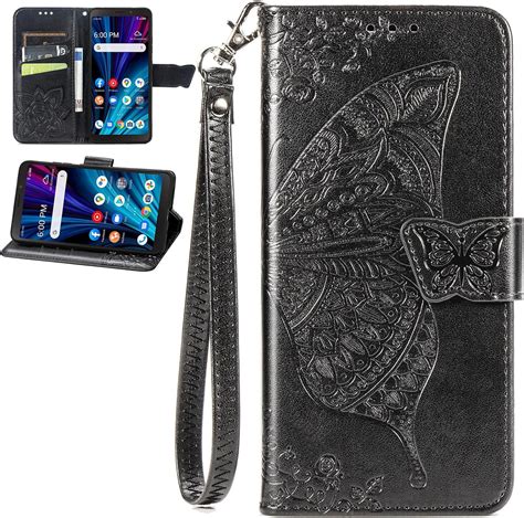 Fundas Para Zte Blade A Tarjetero Y Pulsera Magnetico Wallet Case