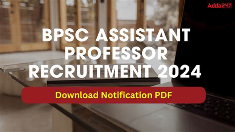 Bpsc Assistant Professor Recruitment Postponed Revised Schedule