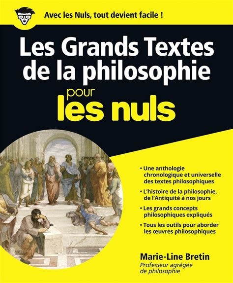 Les Grands Textes De La Philosophie Pour Les Nuls Pour Les Nuls