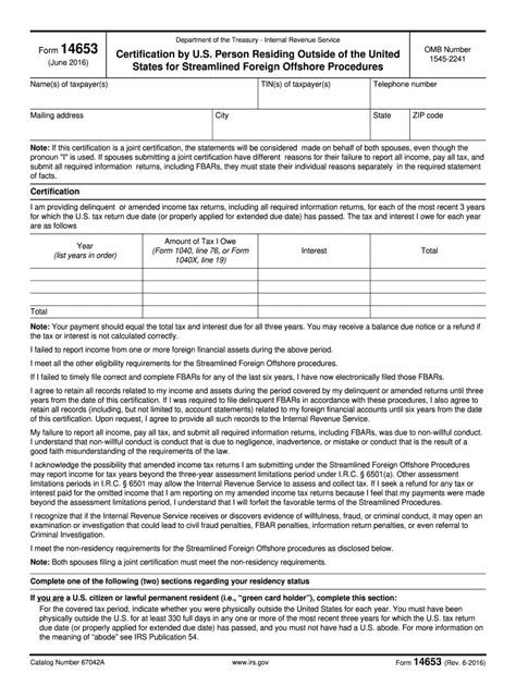 Form 14653 statement example: Fill out & sign online | DocHub
