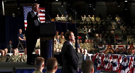 Defense Hawks Cheer Trump S Afghanistan Speech Politico