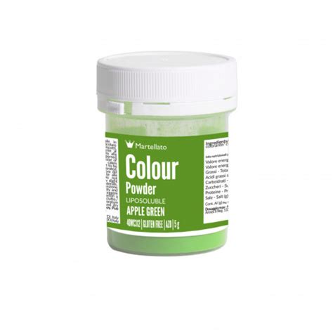 Colorant Alimentar Liposolubil Pudra Verde Mar Fara E Gr Azo Free