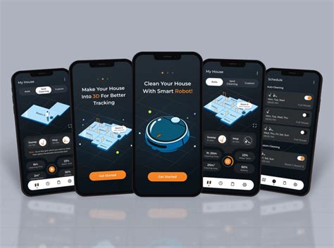 Smart cleaning solution on Behance