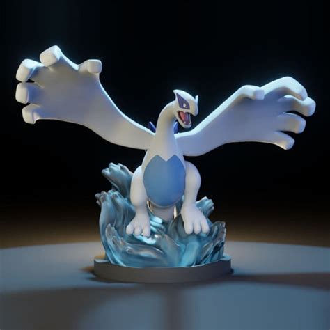 Archivo Stl Impresión 3d Pokemon Lugia Cuotas sin interés