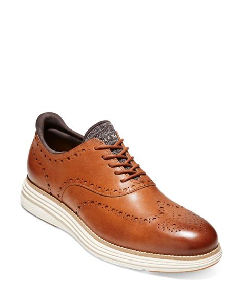 Cole Haan Øriginalgrand Ultra Wingtip Oxfords In Brown For Men Lyst