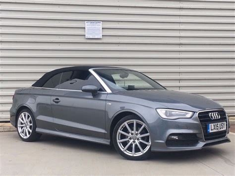 2015 Audi A3 Tdi S Line 20ltr Cabriolet Convertible In Fairwater