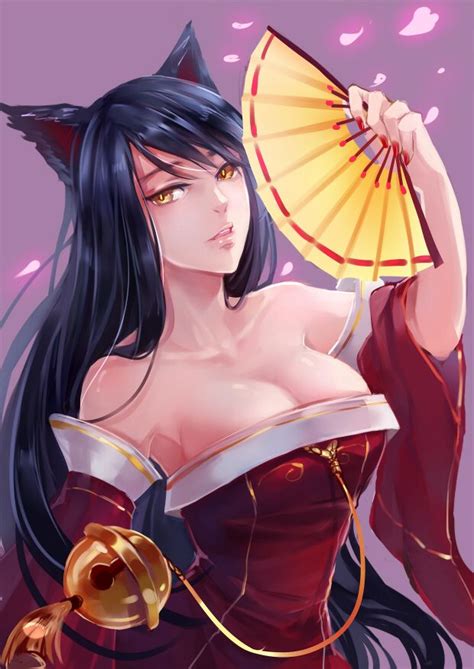 Ahri The Nine Tailed Fox One Of The Champions From League Of Legends