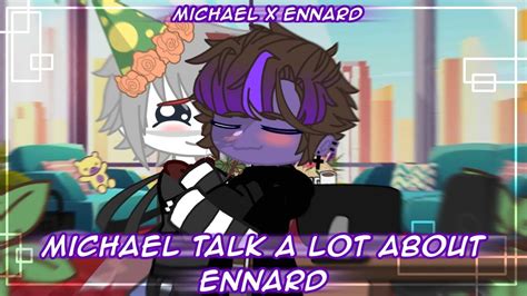 Michael Talk A Lot About Ennard Michael X Ennard 💜 Skit Youtube