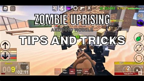 Roblox Zombie Uprising Tips And Tricks Youtube