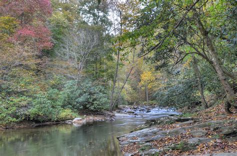 Deep Creek In The Great Smoky Mountains National Park Bryson City