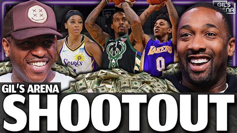 Gilbert Arenas Challenges EVERYONE To Shoot For 100k YouTube