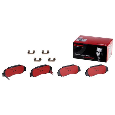 Honda Disc Brake Pad And Rotor Kit Front 282mm Ceramic Brembo