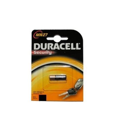 Pila Duracell Security Mn27 27a 12v 1 Und Pilas Material Eléctrico