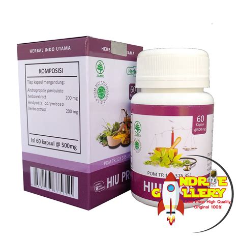 Jual Kapsul Herbal HIU PROS Original Atasi Gangguan Prostat Shopee