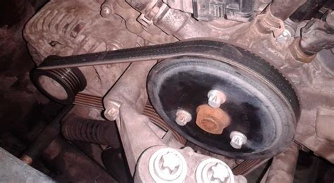 Замена ремня генератора Opel Astra H