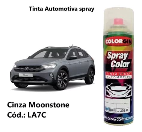 Tinta Spray Automotiva Cinza Moonstone Vw Nivus Brilhante Mercadolivre