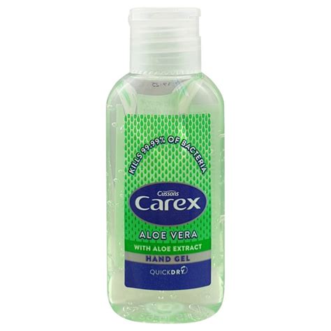 Carex Hand Gel Aloe Vera 50ml Branded Household The Brand For Your Home